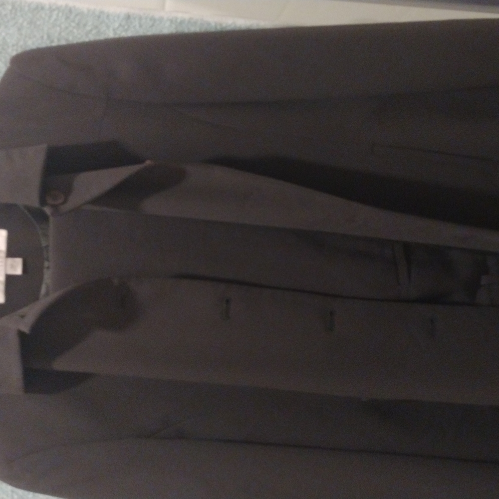 Dark green Larry Evans Pantsuit (lined), size 14